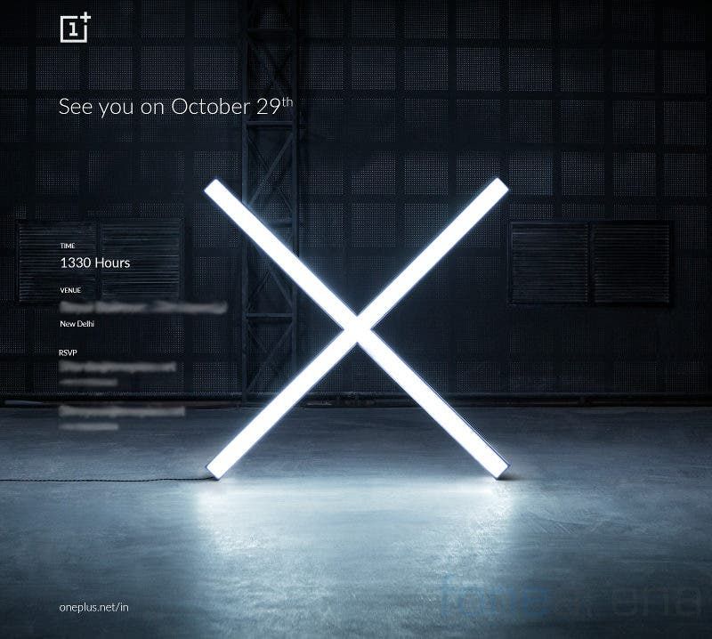 Invites for OnePlus X October 29th event being sent
