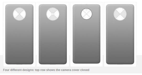 OnePlus patent exposure: hidden camera with rotating cover