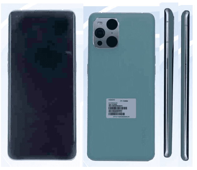 Oppo Find X3 has appeared on live photos