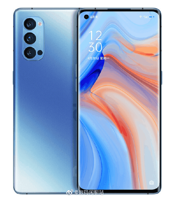 Oppo Reno 4 series appears on TENAA with a 3D-curved display & triple rear camera
