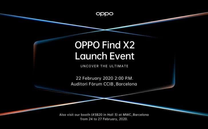 Oppo will officially launch Find X2 on February 22 with Snapdragon 865