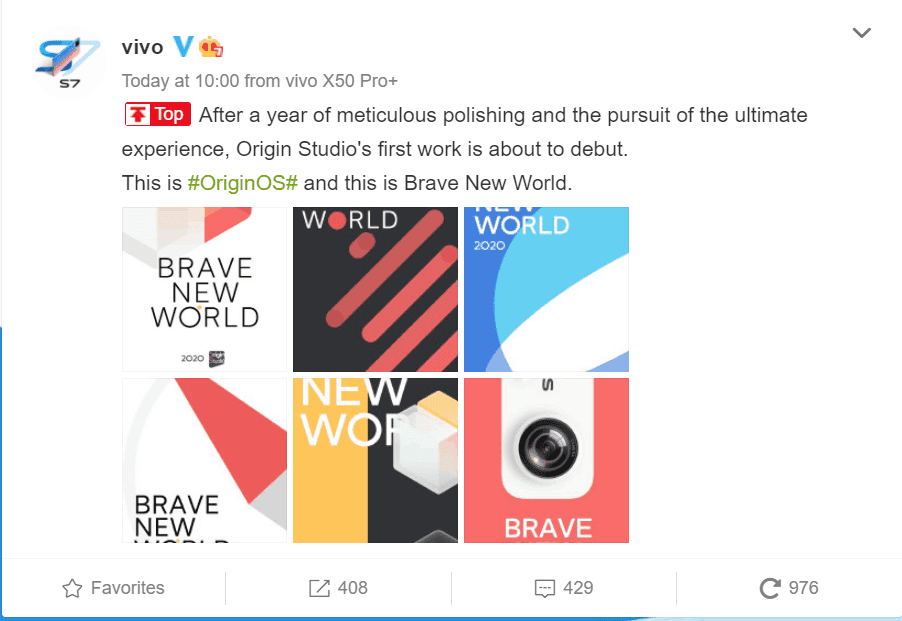 Vivo announces OriginOS is coming soon: it took a year to polish