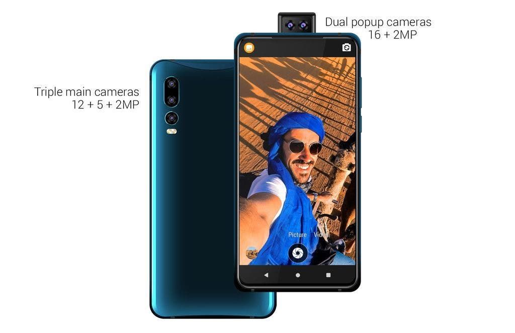 P18K smartphone with 18.000 mAh battery gets to Indiegogo