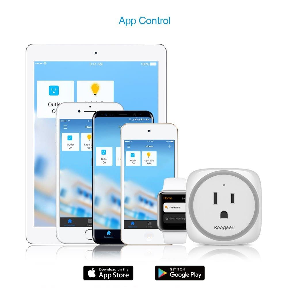 Koogeek P2 Smart Plug and LED Light Launched (Compatible with iOS and Android)
