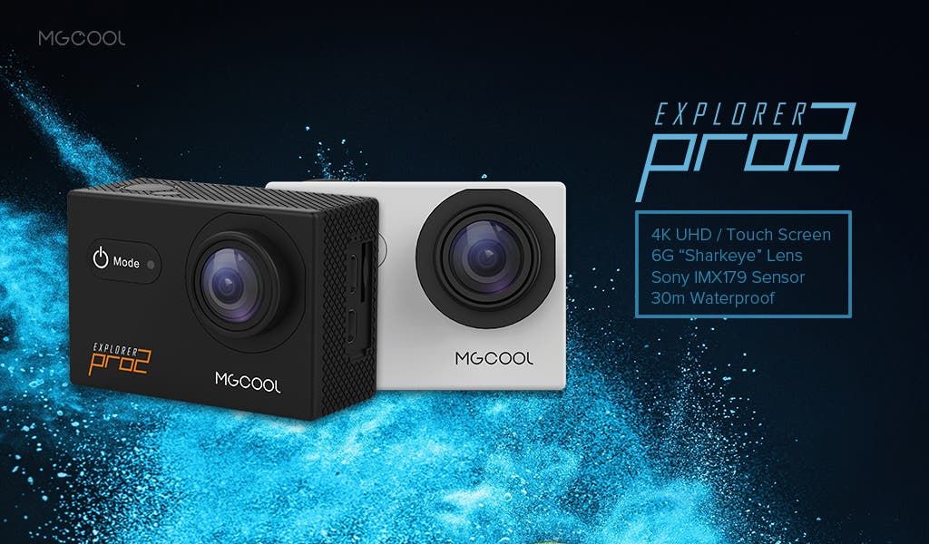 MGCOOL Explorer Pro 2: A Cost-Effective 4K Action Camera with Touchscreen Display