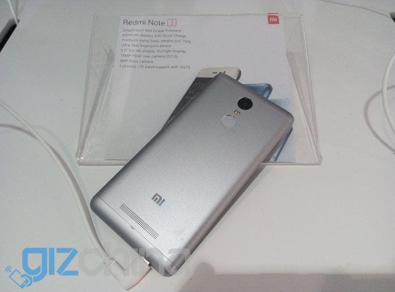 Snapdragon 650 Redmi Note 3 launched in India amid huge fanfare