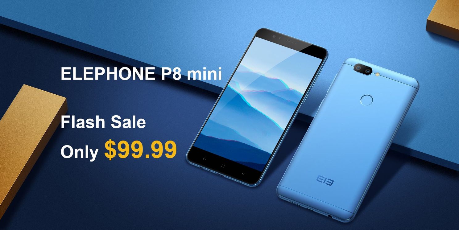 Get the Elephone P8 Mini on Flash Sale for $99.99 (limited pcs)