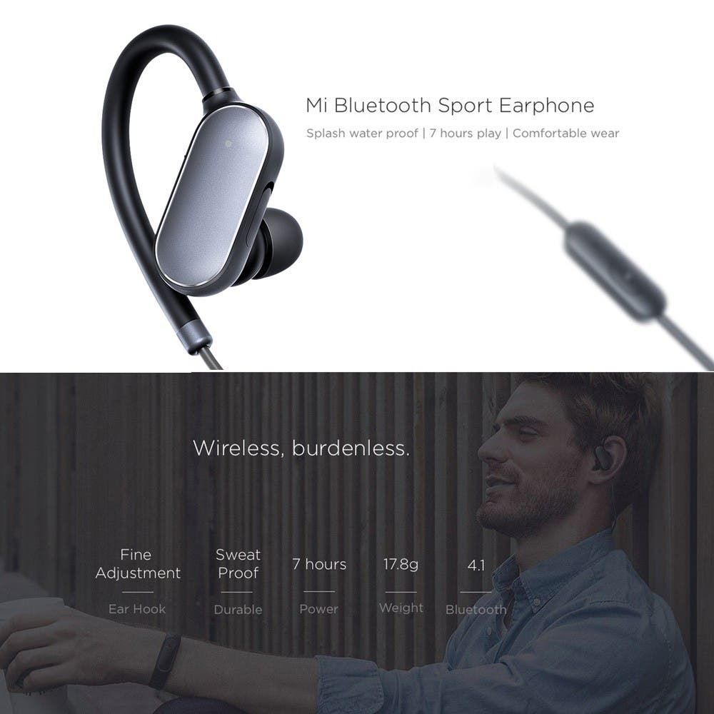 Xiaomi Mi Wireless Bluetooth Earphones on sale at 16.55€ (with coupon)