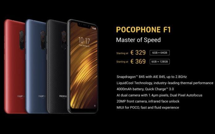 Poco's new “master of speed” - Pocophone F1 goes Global