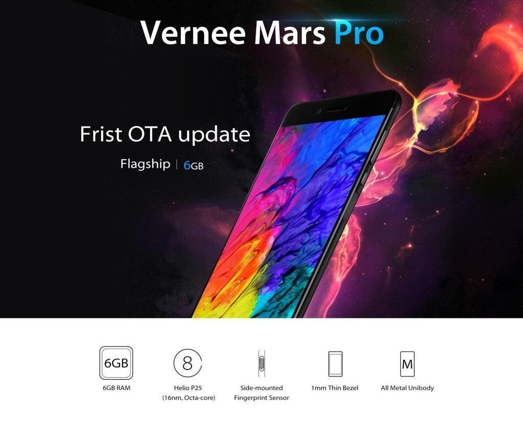 First OTA update for Vernee Mars Pro is here