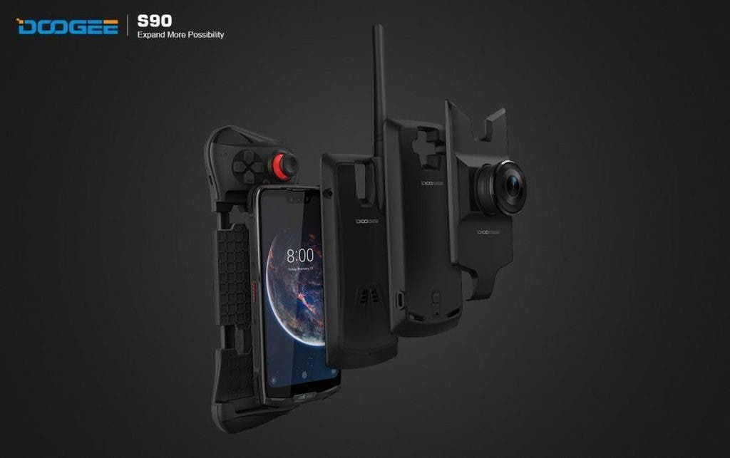 DOOGEE S90 opens modular smartphone era, allows users to switch modules at will
