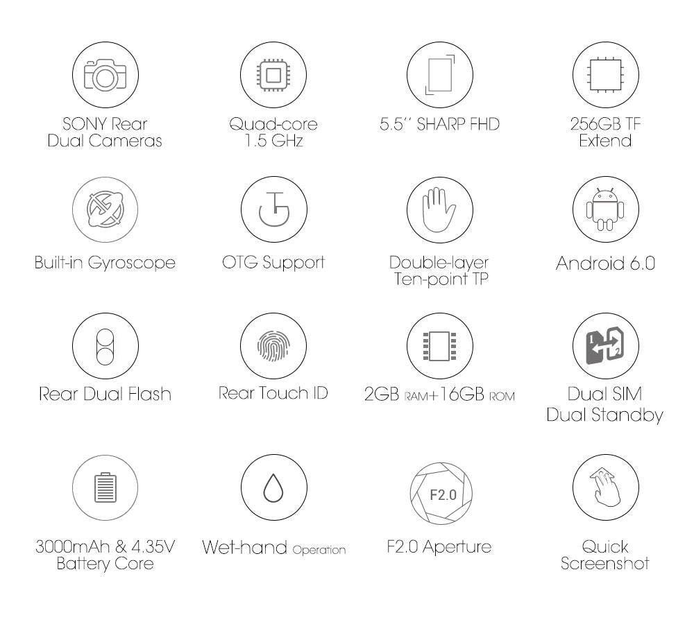 Bluboo Dual official specifications revealed