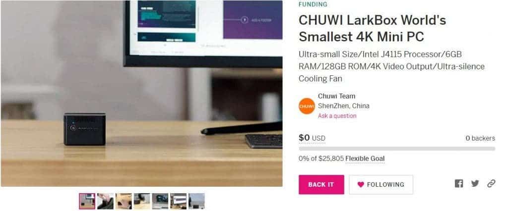 Get your secret perk with CHUWI LarkBox on Indiegogo