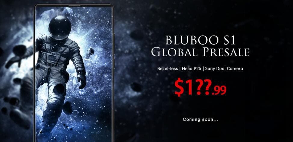 Bluboo S1 ditching the 3.5mm jack, offering Dacom wireless BT headset
