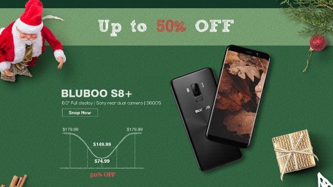BLUBOO Christmas promotion is here with up to 50 % off