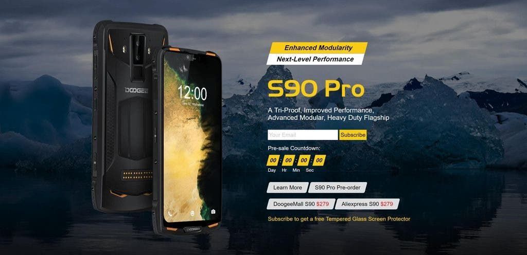 DOOGEE S90 with modular design, priced at just $279
