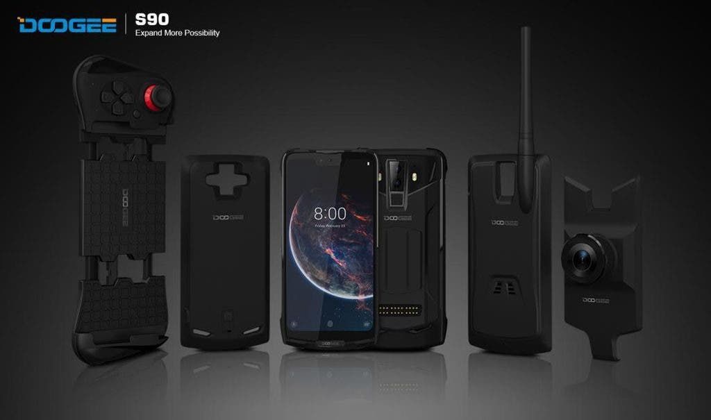 DOOGEE S90 opens modular smartphone era, allows users to switch modules at will