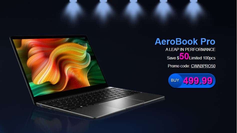 CHUWI Aliexpress Summer sale with coupons up to $50