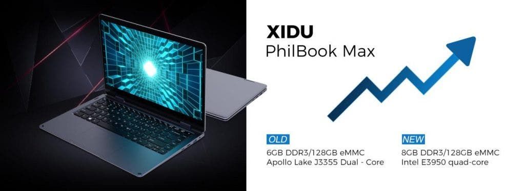 New version of 14,1" XIDU PhilBook Max coming