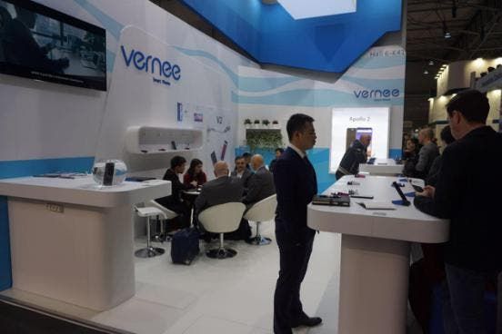 Vernee showed quite some interesting new phones at the MWC 2018
