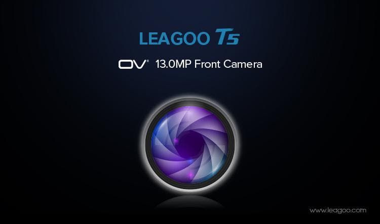 Leagoo T5 will be using Sony 13MP+ OV 5MP as the dual cameras