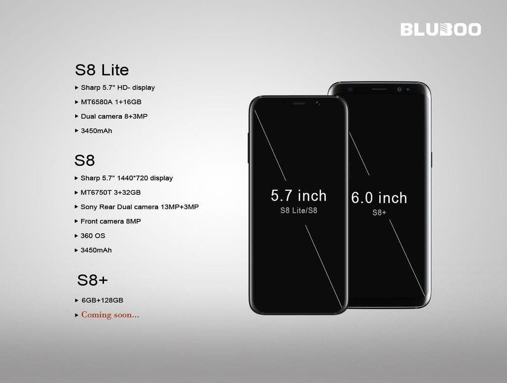 Is Samsung S8 worth 5x times more than Bluboo S8 ?