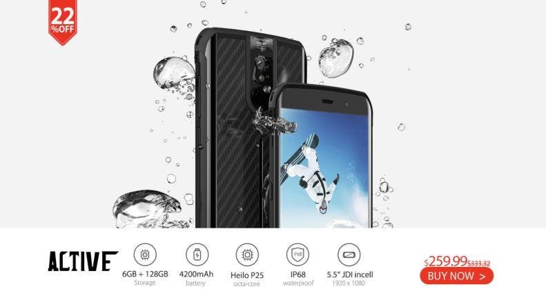 Vernee phones discounted up to 31% for the Aliexpress anniversary