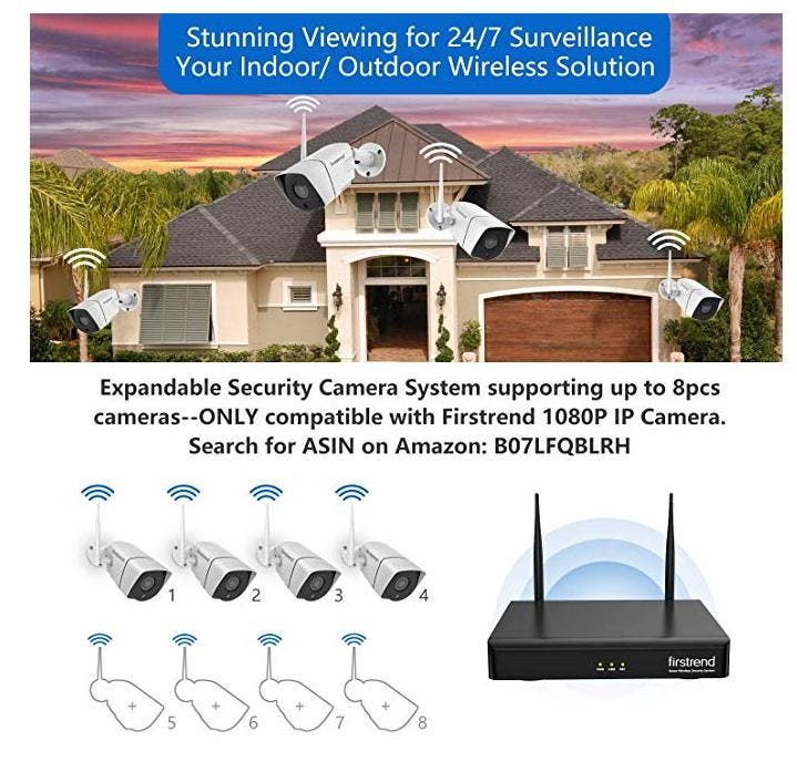 Firstrend wireless security camera is your top choice for home security
