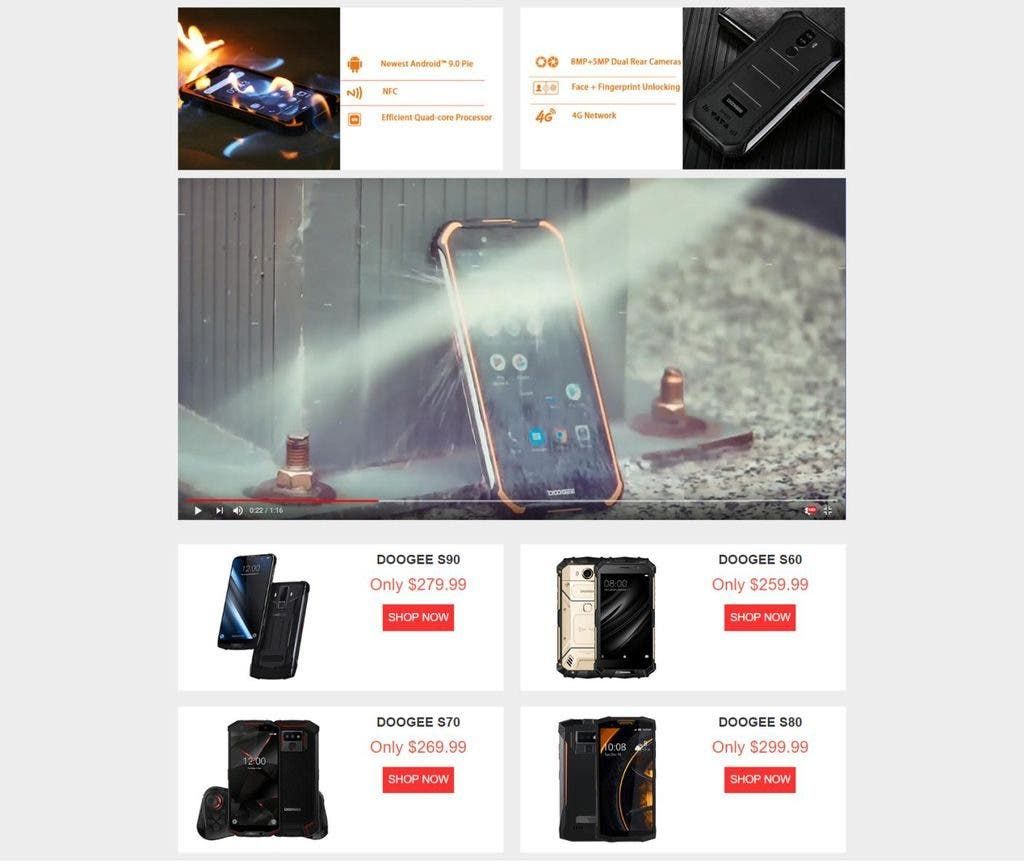 DOOGEE Back to School sale featuring discounts up to 30%