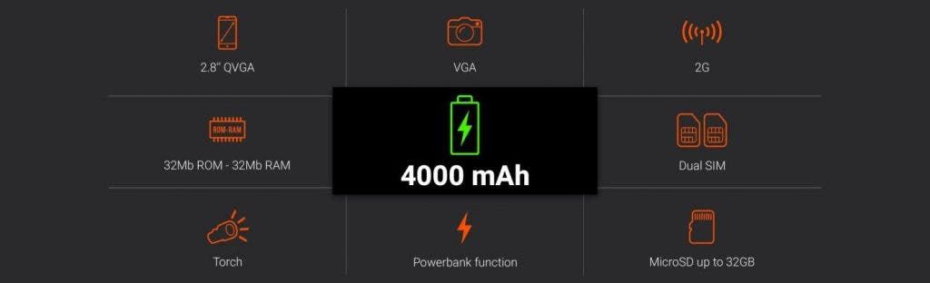 Power Max P20 feature phone from Energizer® coming soon