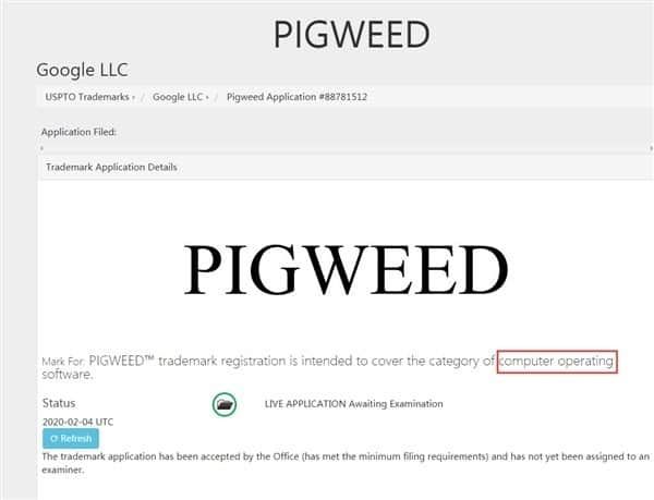 What is Pigweed? Google's new operating system?