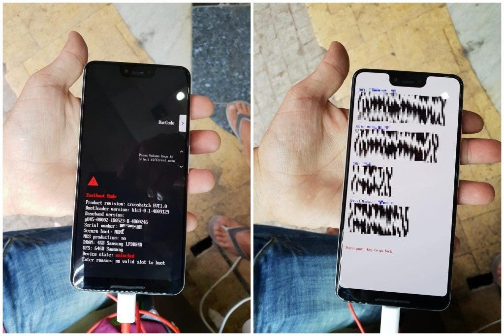 Google Pixel 3 XL Panda White Smartphone Appears Online With A Notch