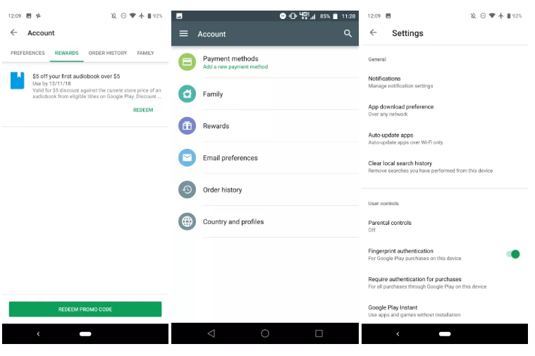 Google Play redesign with bright UI rolling out on Android
