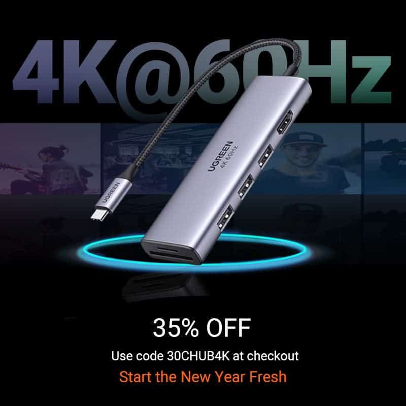 Premium UGREEN 4K 60Hz USB C hub on sale for just $17.28