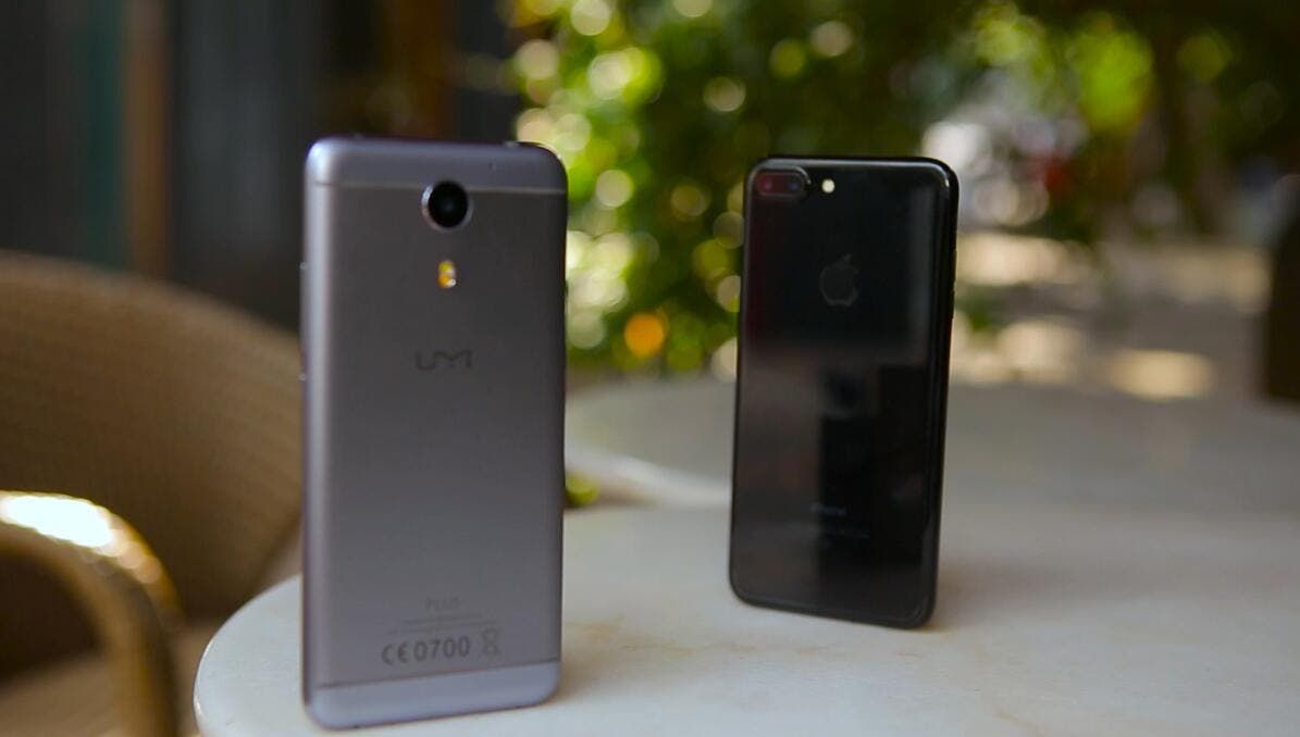 Watch: UMi Plus vs iPhone 7 Plus - Price / Performance comparison