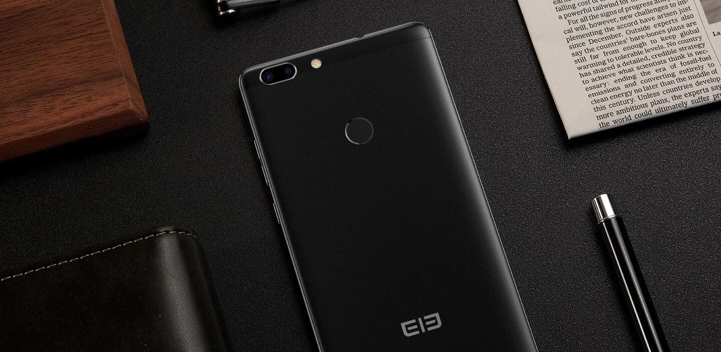 Elephone C1 Max with dual camera setup to run Android 7.0 OTB