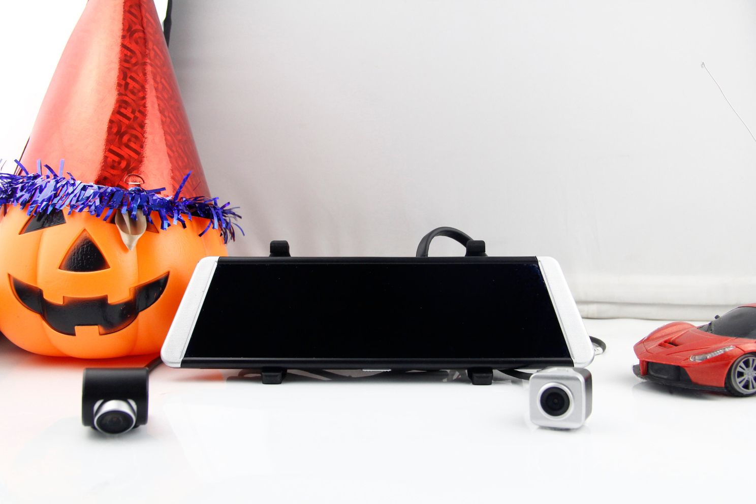 AZDOME HS790B Dual Lens Mirror Car Dash Cam Launching Soon