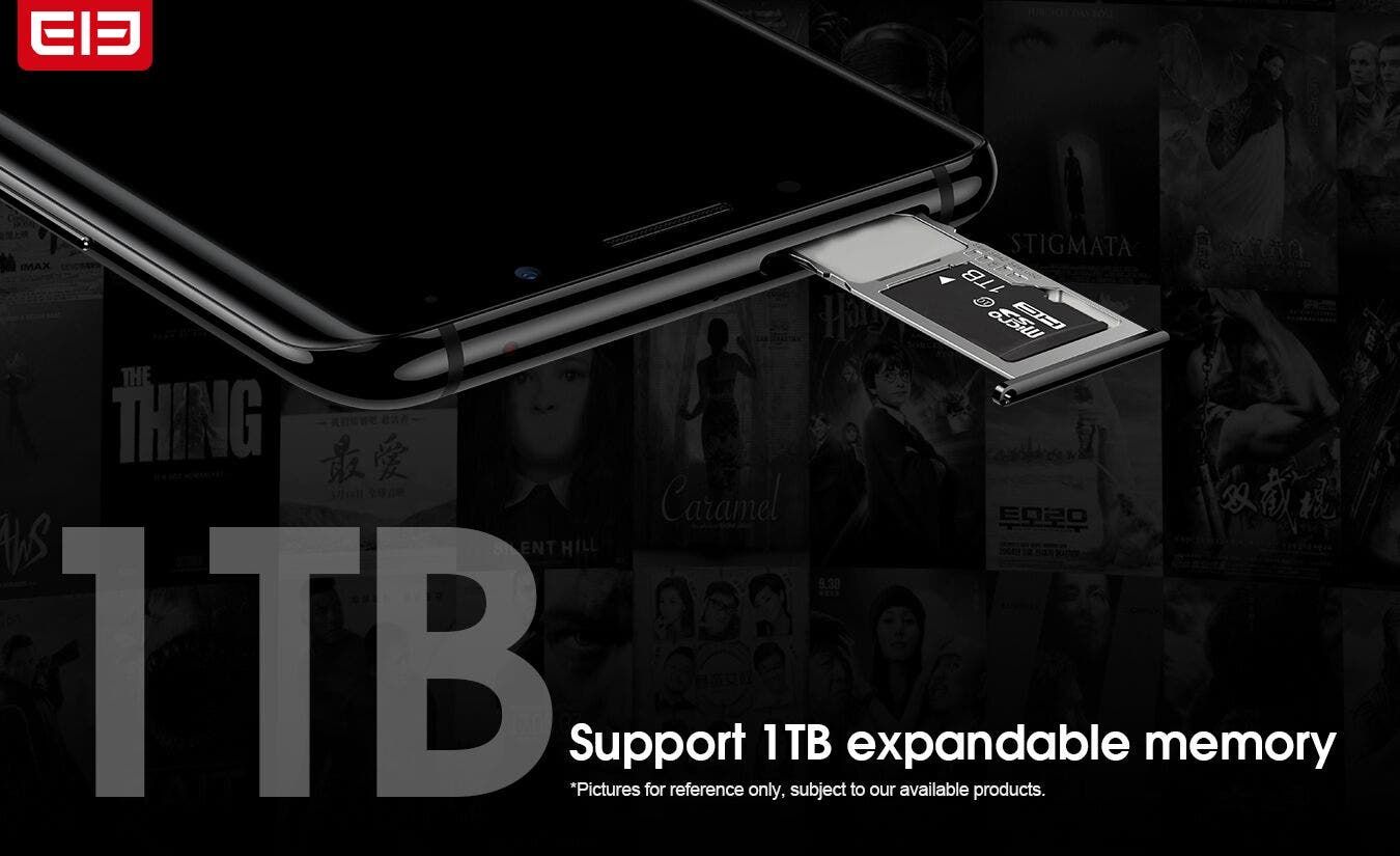 Elephone U & Elephone U Pro to Support Massive 1TB microSD Cards