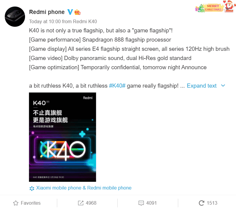 Redmi K40 is more than just a flagship - it's a gaming flagship