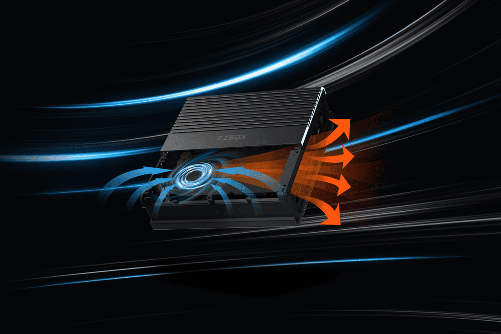 CHUWI RZBOX - world's first AMD RYZEN 4900H mini PC's case design