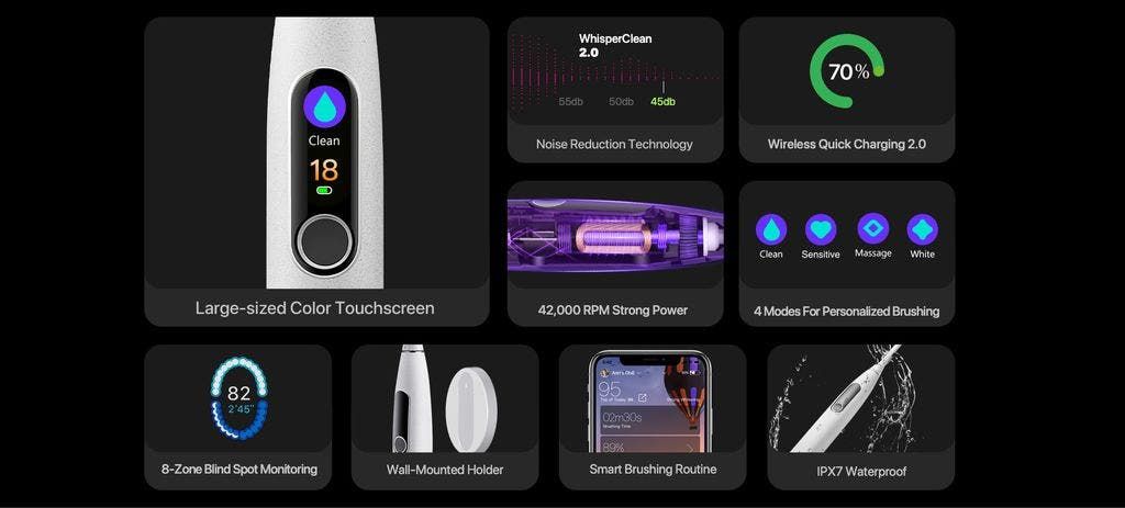 Oclean X Pro Elite smart toothbrush even cheaper with our coupon