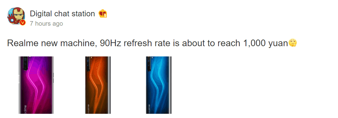 Realme 6 Pro will support 90Hz refresh rate with three colour options