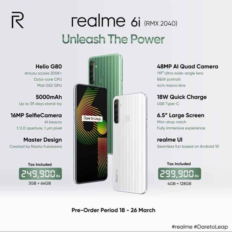 Realme 6i with 48MP quad-camera, Helio G80 SoC launched: Price, features
