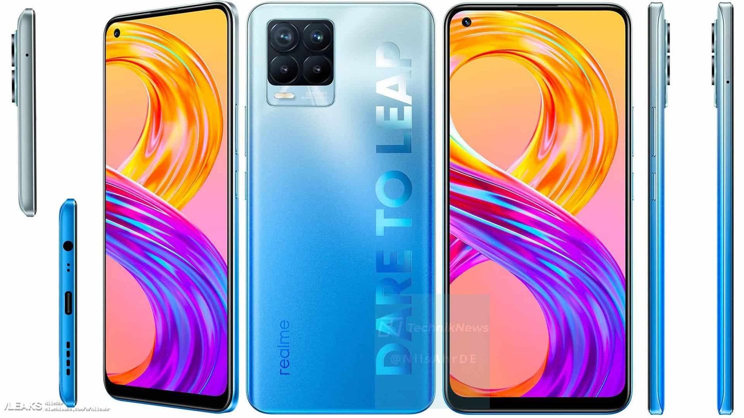 Realme 8 Pro appears in all its glory ahead of today's announcement