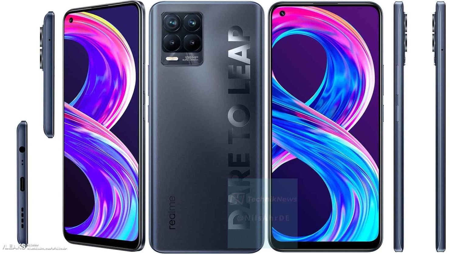 Realme 8 Pro appears in all its glory ahead of today's announcement