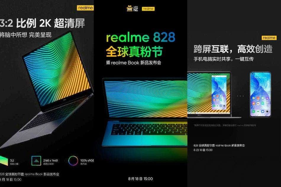 Realme Book Live Images Reveal Design & Specs Ahead Of Launch