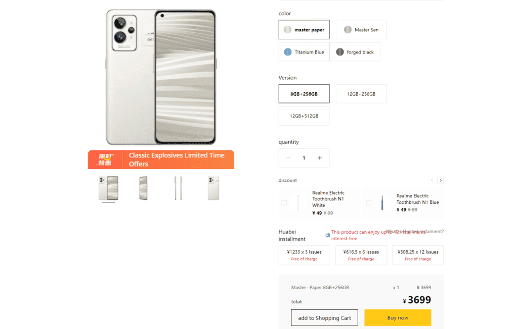Realme GT 2 Global Variant Has Arrived On Geekbench With Key Details