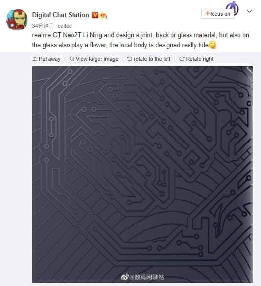 Realme GT Neo2T Launch Date Confirmed, See Specs
