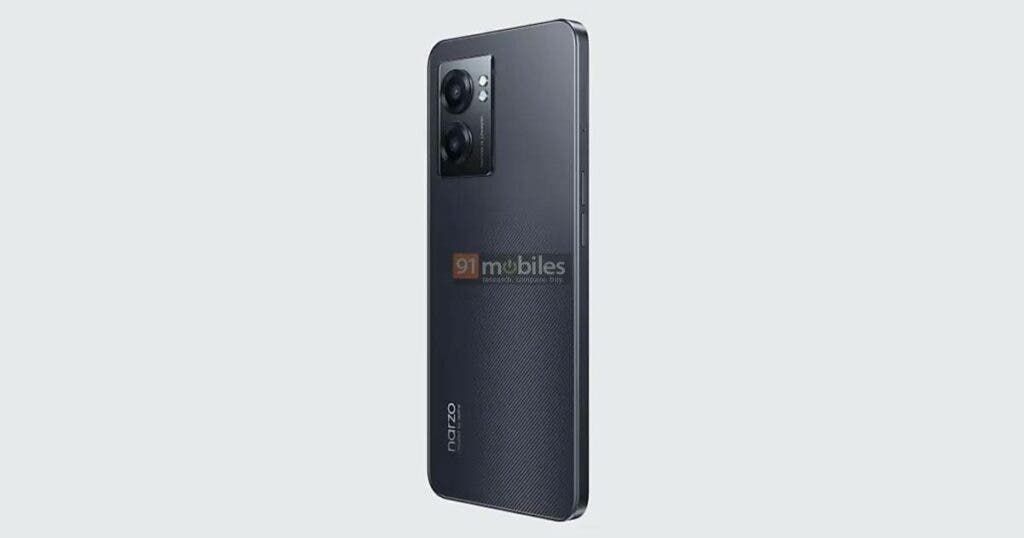 Realme Narzo 50 5G Renders Show A Disappointing Dual-Camera Setup