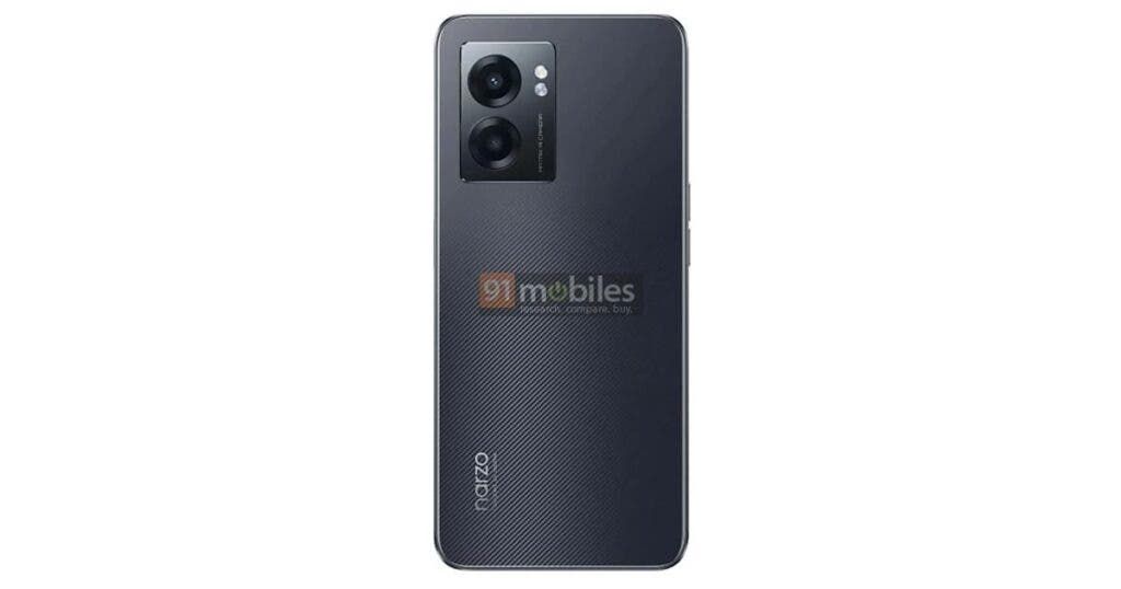 Realme Narzo 50 5G Renders Show A Disappointing Dual-Camera Setup